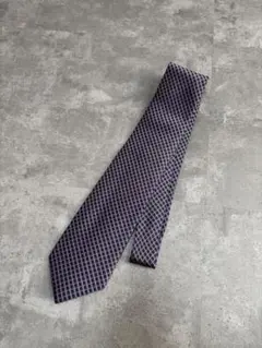 EVOLUTO made in Japan check silk necktieのサムネイル