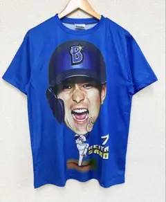 美品　横浜DeNAベイスターズ　佐野恵太　フルグラフィック　半袖　Tシャツのサムネイル