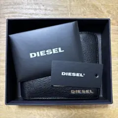 DIESEL 二つ折り財布 ブラック