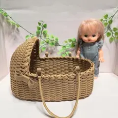 メルちゃん★お人形用クーファン(屋根付き)のサムネイル