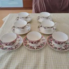 NARUMI BONE CHINA カップ＆ソーサー 6客セット - メルカリ