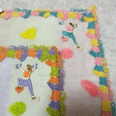 近沢レース　タオルハンカチ　2枚　ボルダリング　近澤　chikazawa