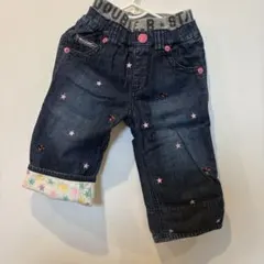 DOUBLE.B MIKI HOUSE デニムハーフパンツ 120cm プチベア
