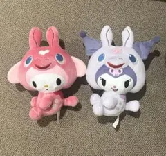 マイメロ　クロミ　ぬいぐるみ　セット　ロディ