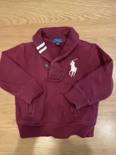 Polo Ralph Lauren バーガンディ トレーナー 2T