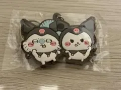 ちいかわ　サンリオ　コラボ　なかよしラバーマスコット　クロミ　モモンガ