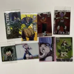 僕のヒーローアカデミア カード＆シール 計8枚セット