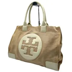 TORY BURCH トリーバーチ Ella トートバッグ キャンバス レザーのサムネイル