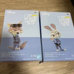 ズートピア Fluffy Puffy ニック ＆ ジュディ ポリスコスチューム