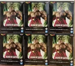 ドラゴンボール BLOOD OF SAIYANS ブロリー 6体セット