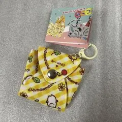 ガチャ サンリオ ミニスクエアケースキーホルダー ポムポムプリン