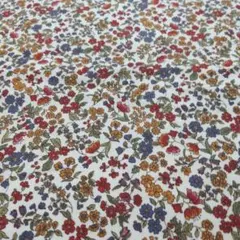 ラスト1点　訳あり HOKKOH　シャツコール　花柄　コーデュロイ