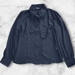 Add Rouge アッドルージュ　リボン付きブラウス　ブラック　未着用品