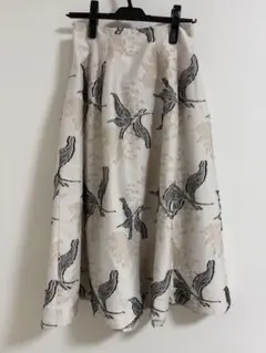 SNIDEL ジャガドーフレアスカート