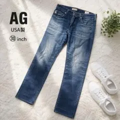 【USA製】AG THE DYLAN デニムパンツ 30 スリム メンズジーンズのサムネイル