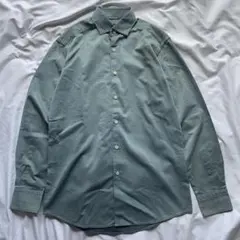 Ermenegildo Zegna ゼニア メンズ 長袖シャツ カノコ ネイビー - メルカリ