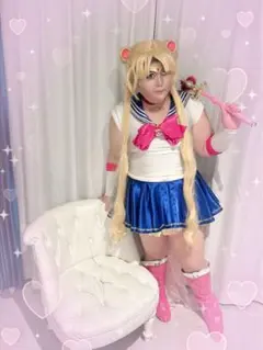 【訳ありコスプレ衣装類】セーラームーン(月野うさぎ) コスプレ衣装&小物類セット
