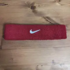Nike レッドヘッドバンド