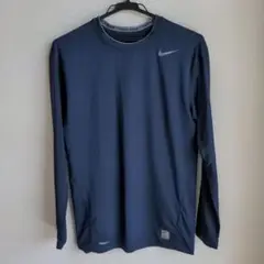 ナイキプロ コンプレッション 長袖 ネイビー