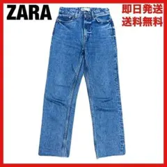 ZARA ザラ カットオフ インディゴ デニムパンツ