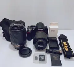 Nikon D3100◇ショット数少なめ◇一眼レフカメラ◇すぐ使える◇手ぶれ