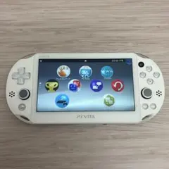 動作確認済⭐️PS Vita2000本体 ホワイト白 PCH-2000