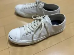 converse コンバース ジャックパーセル レザー 白26.5