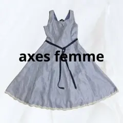 axes femme Y2K バレエコア 花　ピンク　半袖　森ガール