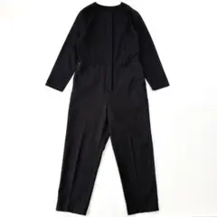24AW ウィムガゼット THE PAUSE ダブルクロスジャンプスーツ 黒 F