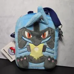 ポケモン ルカリオ ぬいぐるみポシェット ポシェットポーチ ①