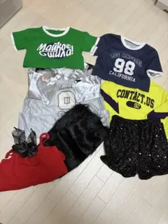 ダンス衣装 まとめ売り Tシャツ ショート丈のサムネイル