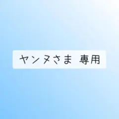 ヤンヌさま 専用