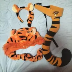 ティガー　ファンキャップ　カチューシャ　しっぽ
