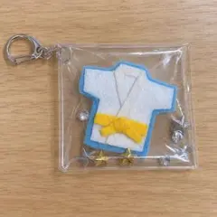 柔道着 モチーフ キーホルダー