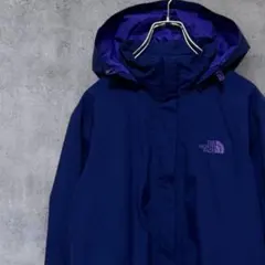 ノースフェイス　マウンテンパーカー　レディース　Ｌ　ネイビー　ゴアテックス