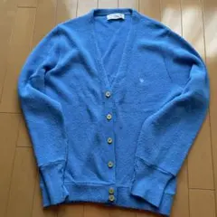 Christian Dior 青 カーディガン S