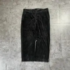 50-60s フレンチワーク コーデュロイ グレー パンツ W36