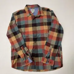 L.L.Bean 長袖 チェックシャツ マルチカラーのサムネイル