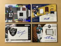 55&99枚限定 NFL ROOKIE PATCH AUTO SP 4枚セット