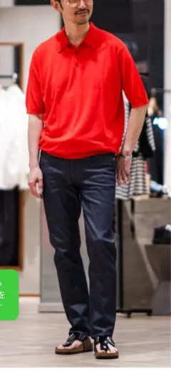 JOHN SMEDLEY SEAISLAND COTTON POLO エクリュ - メルカリ