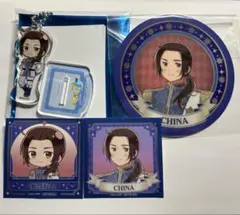 ヘタリア AMOカフェ 中国 ミニアクスタ コースター