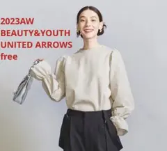 ほぼ新品＊BEAUTY&YOUTH UNITED ARROWS 華やかカットソー