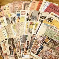 棚付き 海外紙もの ヴィンテージセット アンティーク まとめ売り 2026年最新】紙モノ ヴィンテージ セットの人気アイテム - メルカリ