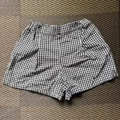 UNIQLO KIDS ギンガムチェック ハーフパンツ 130
