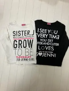 JENNI 長袖Tシャツ 2枚セット 110センチ