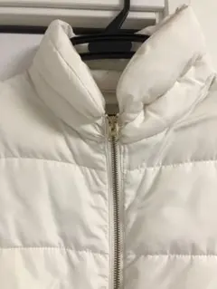♡GU ダウンジャケット♡ホワイトダウンジャケット　軽量ダウン　スタンドカラー