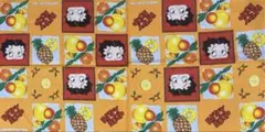 日*4様 ♡BETTY BOOP♡フルーツ柄♡はぎれ♡cotton♡