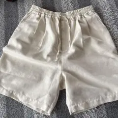 アイボリー Mサイズ ショートパンツ