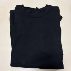 黒 コットン Tシャツ　（男女兼用）