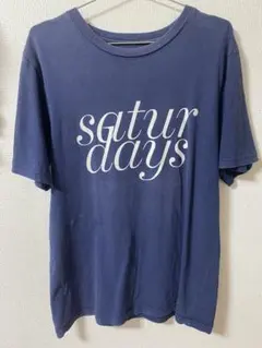 SATURDAYS SURF NYC Tシャツ ネイビー　Mサイズ